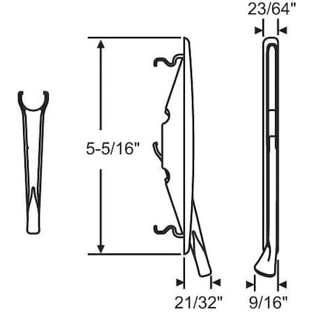 Strybuc Multipoint Lock Handle and 34-170-3